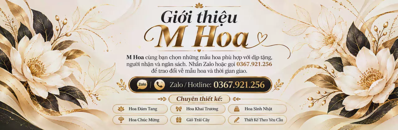 Ảnh bìa Shop hoa tươi Cẩm Phả - Một món hoa, nhiều điều muốn nói